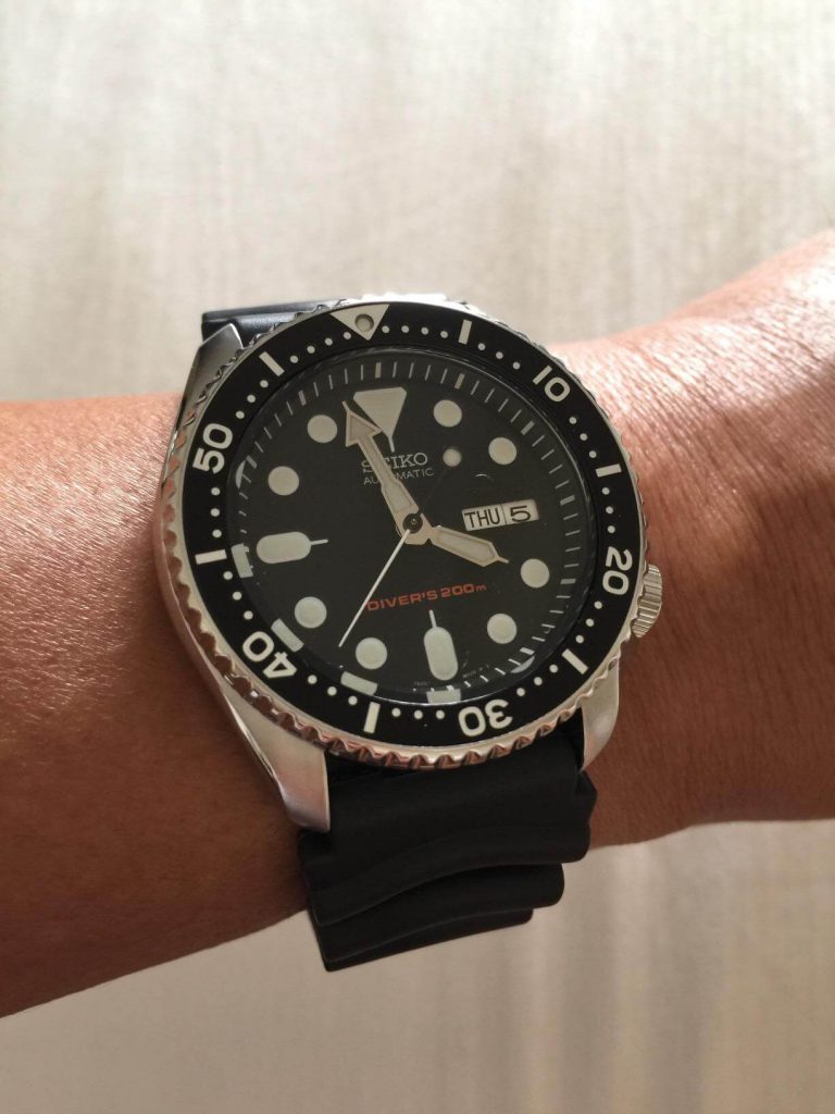 Seiko SKX007 review front