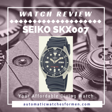 Seiko SKX007 Divers Automatic Watch Review
