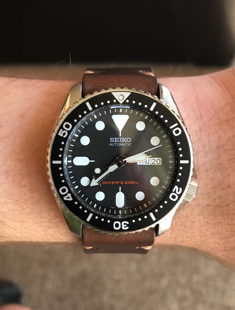 Seiko skx007 2024 lug width