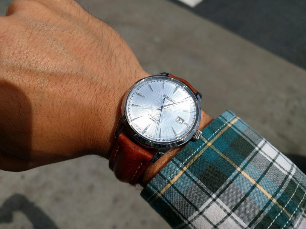 Seiko SARB065 on hand