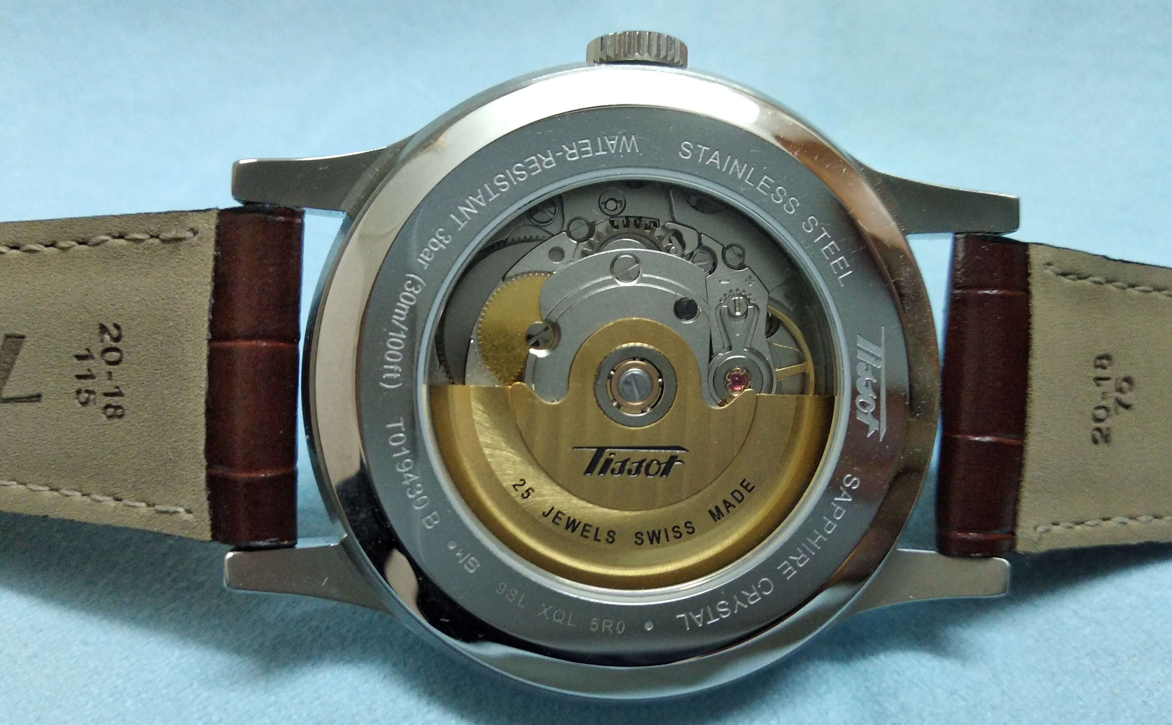 Tissot Visodate ETA 2836-2 movement