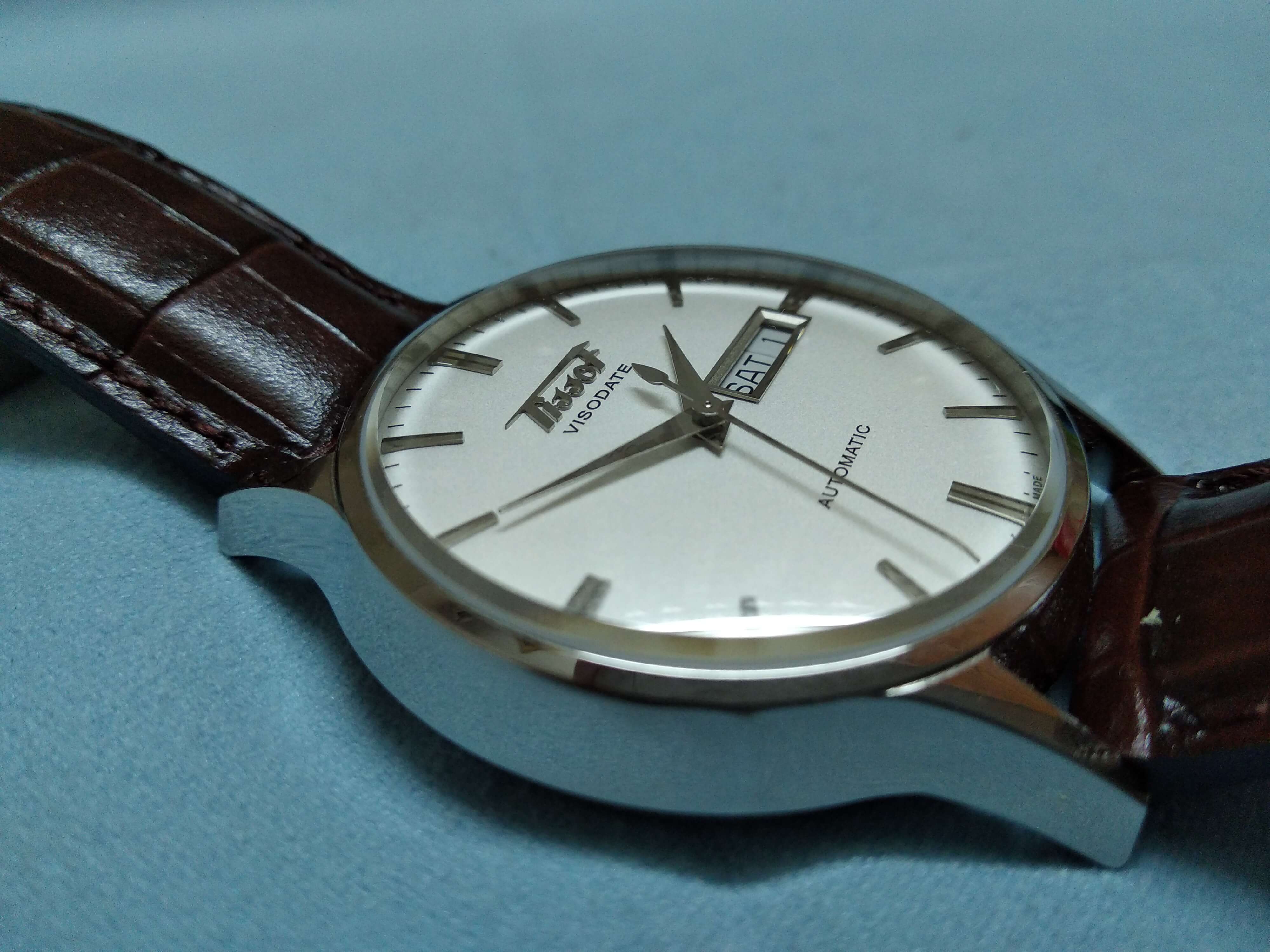 Tissot Visodate curved second hand