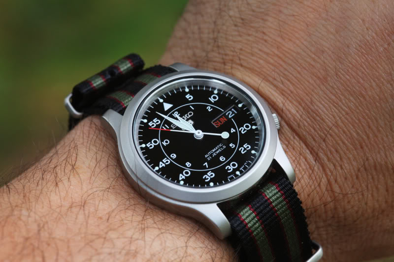 Seiko 5 military online review