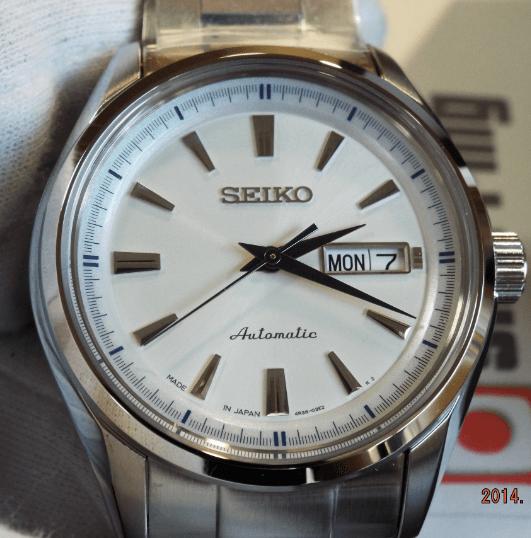 Seiko SARY055 watch face