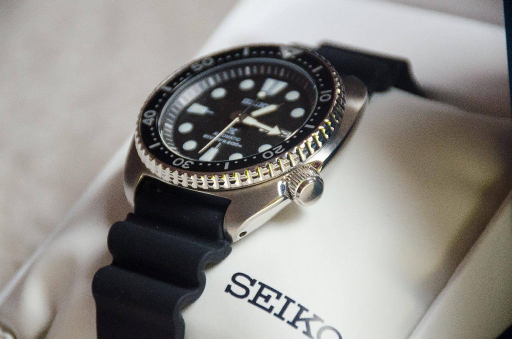 Seiko SRP777 Turtle side