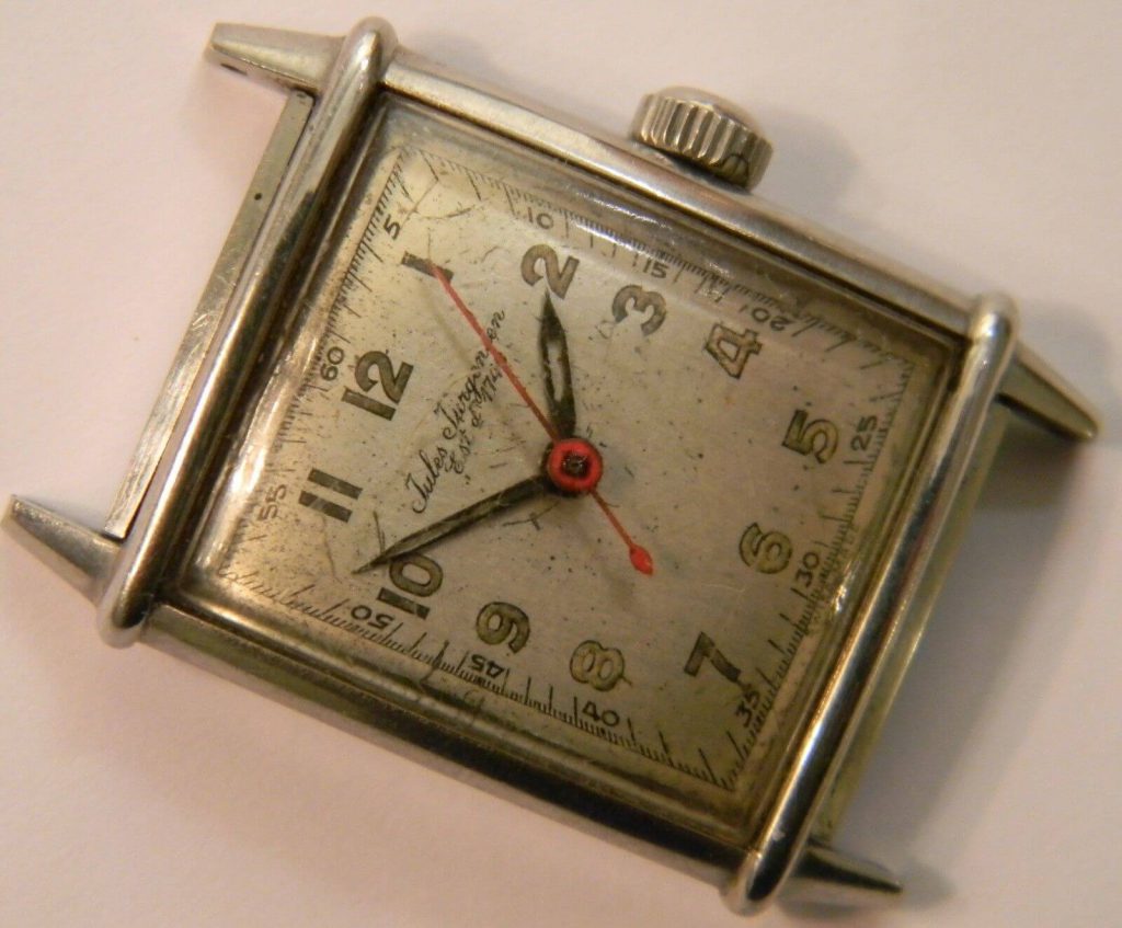 Rare Jules Jurgensen WWII military watch