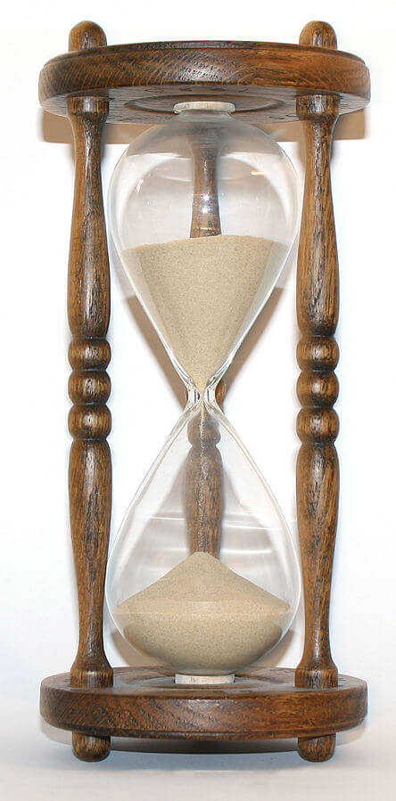 History Of Watches hourglass sandglass