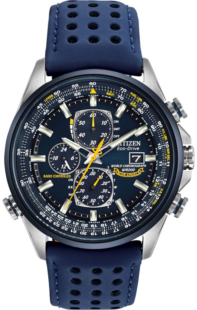 Citizen Blue Angels AT8020-03L review front