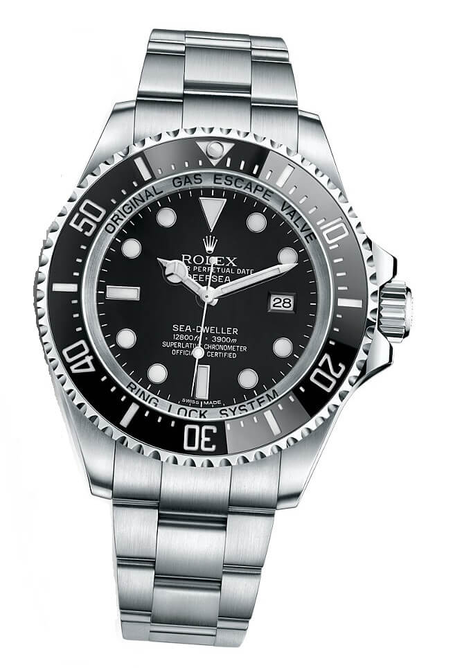 Rolex Deepsea 12800 feet 3900 m