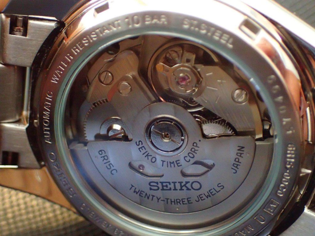 Seiko SARB033 jewel caseback