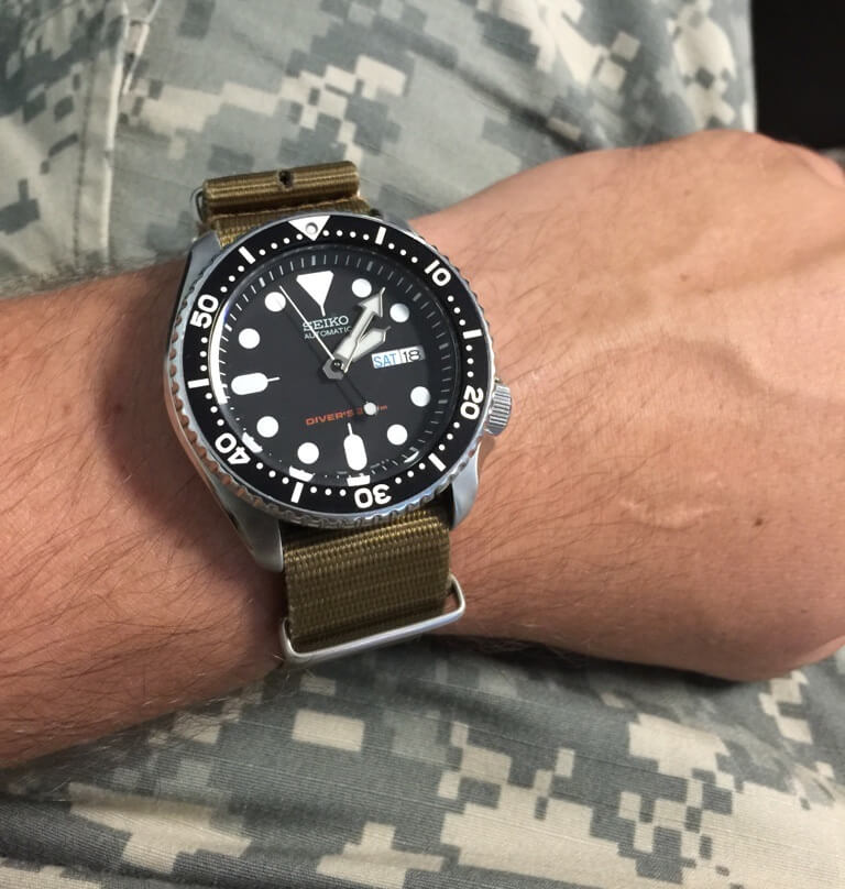 Seiko SKX007 Nato