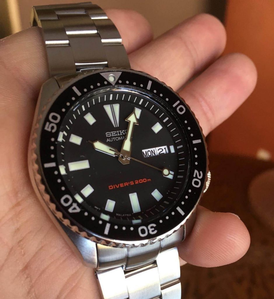 Seiko SKX173 bracelet oyster