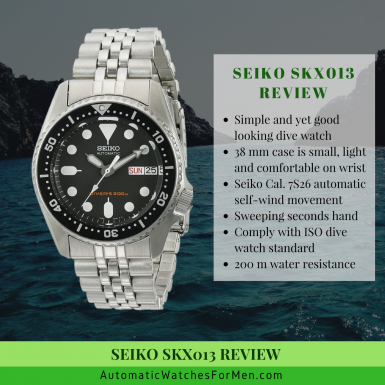 Seiko SKX013 Review