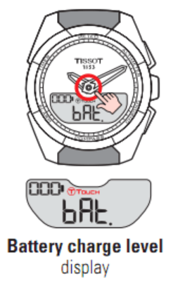 Tissot t touch solar display problem hot sale