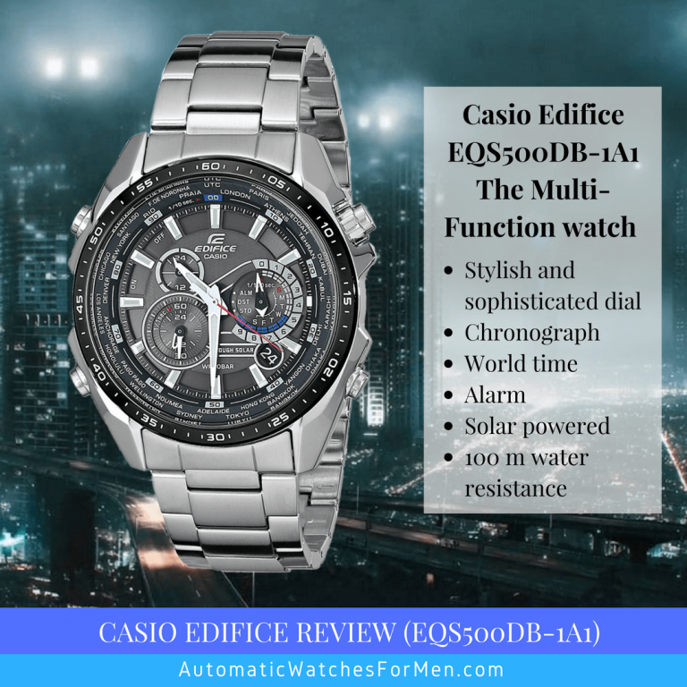 casio edifice multifunction watch