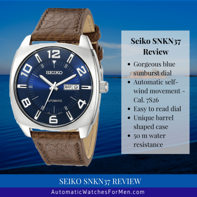 Seiko SNKN37 Review