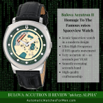 Bulova Accutron II Review 96A155 Alpha