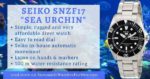 Seiko SNZF17 Sea Urchin Review
