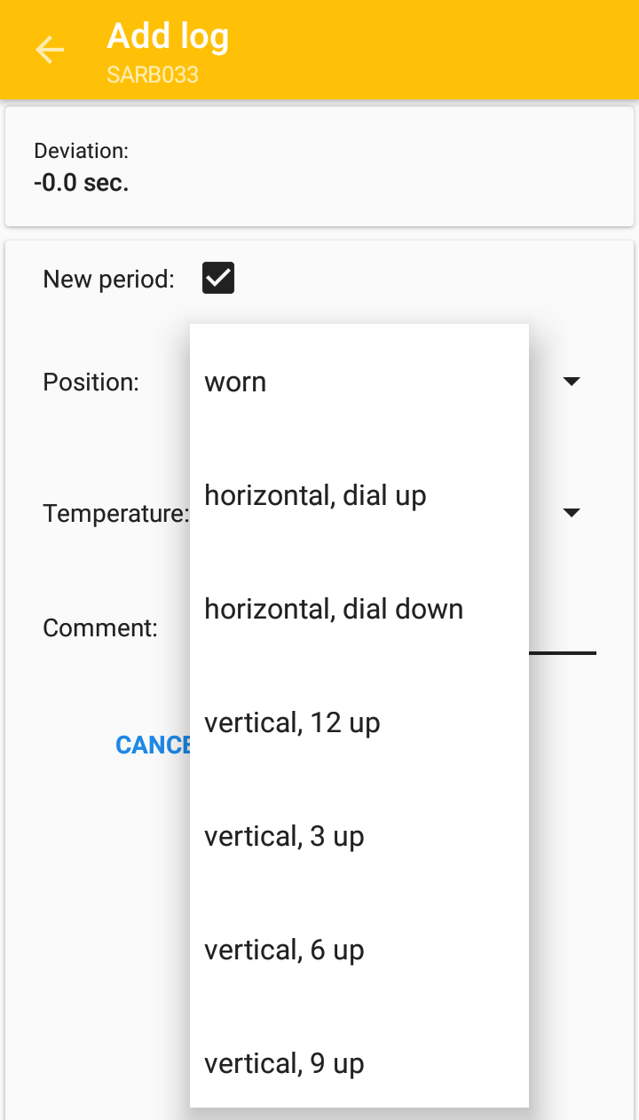 watchcheck app position