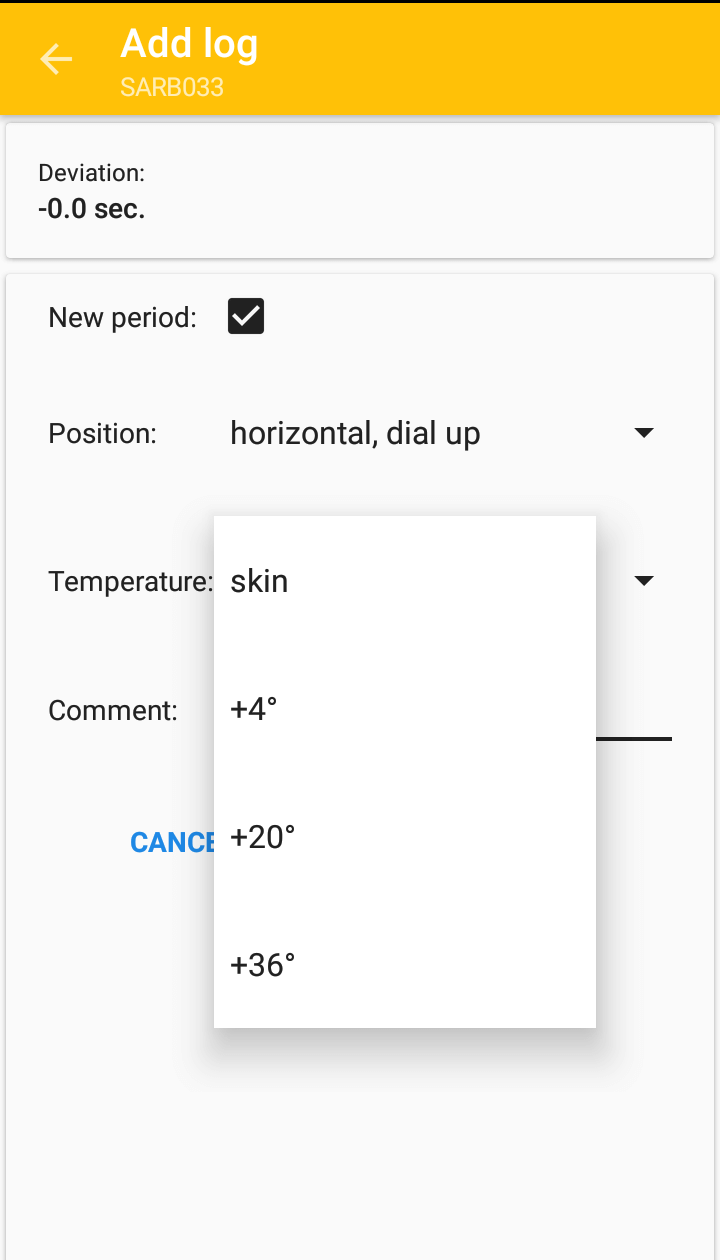 watchcheck app temperature