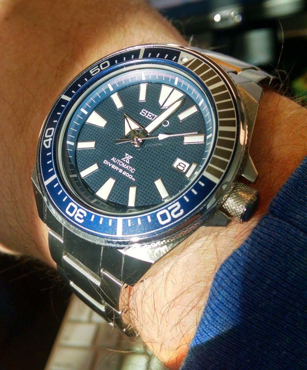 Seiko SRPB49 Samurai Blue