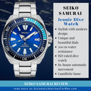 Seiko Samurai Review