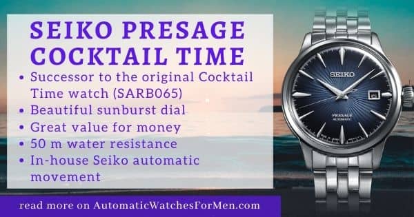 Seiko Presage Cocktail Time Review